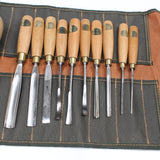 Ashley Iles Wood Carving Tool Set + Mallet (Beech)