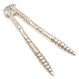 Old Decorative Turned Reversible Nutcrackers