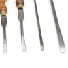 4x Old Wooden Handled Screwdrivers (Beech)