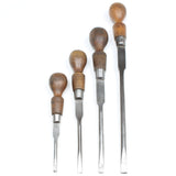 4x Old Signal (Sheffield) Screwdrivers (Beech)