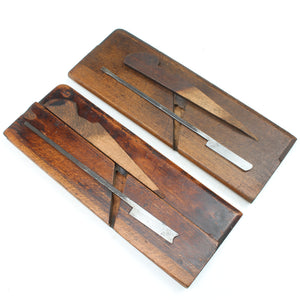 2x Hollow and Round Planes (Beech)