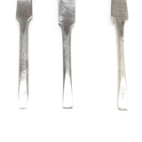 6x Old Small Wooden Handled Screwdrivers (Beech)