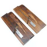 2x Hollow and Round Planes (Beech)