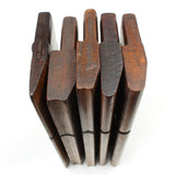 5x Hollow and Round Planes (Beech)