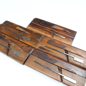 5x Hollow and Round Planes (Beech)