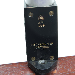 Old WWII Air Ministry Inclinometer, 1939, Makers Mechanism Ltd Croydon UK
