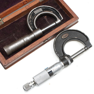 2x Old JT Slocomb and Moore & Wright Micrometers