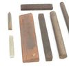 8x Various Small Slipstones / Shaped Sharpening Stones