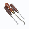 3x Marples Wood Carving Tools (Mahogany)