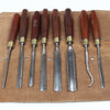 Marples Wood Carving Tools Set (Mahogany)