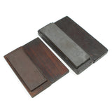 2x Smaller Boxed Sharpening Stones - Medium (Mahogany)