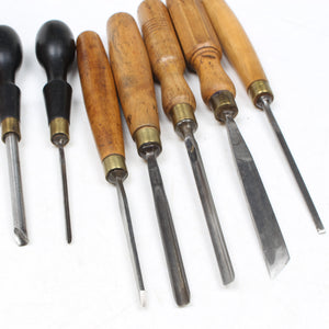 Wood Carving Tools + Mallet - ENGLAND, WALES, SCOTLAND ONLY