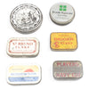 6x Old Small Tobacco Tins