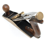Old Brass Smoothing Plane (Beech)