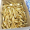 Box Of Nettlefolds CSK Brass Screws – 1 1/2” x 10