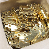 Box of Fancy Hinges 1 5/8" & Box of Nettlefolds Brass CSK Screws 1/2" x 3
