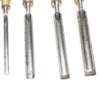 4x Old Marples Firmer Gouges - 1/4" - 5/8" (Boxwood)