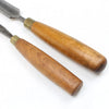 2x Old Incannel Gouges - 1/2", 1" (Beech)