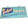 Old Eclipse Tools Sign - 15 1/2" x 8"