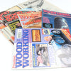 6x Woodworking and Woodturning Magazines 1990's