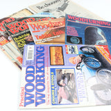 6x Woodworking and Woodturning Magazines 1990's