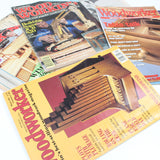 6x Woodworking and Woodturning Magazines 1990's