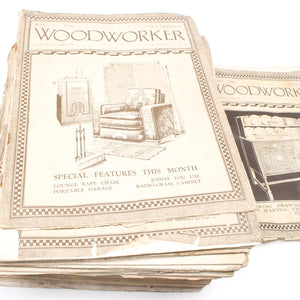 Lots Of Old Woodworker Magazines 1930's + 1950's Book