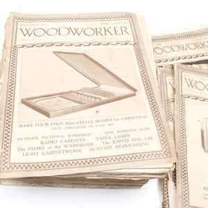 Lots Of Old Woodworker Magazines 1930's + 1950's Book