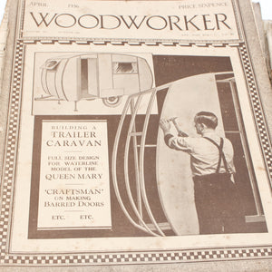 Lots Of Old Woodworker Magazines 1930's + 1950's Book