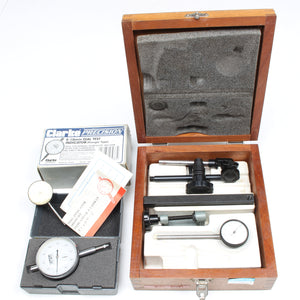 3x Vintage Dial Test Indicator Gauges - Clarke, Starrets, Mercer