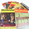 8x Woodworker Magazines 1973-1974