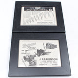 2x 1950's Framed Tool Pictures - Size: A6