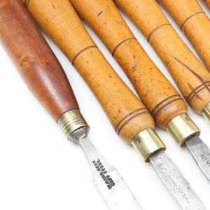 Buck & Hickman Woodturning Tools (Beech) - UK ONLY