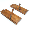 2x Old Nurse (London) Wooden Planes - Bead & Ovolo (Beech)