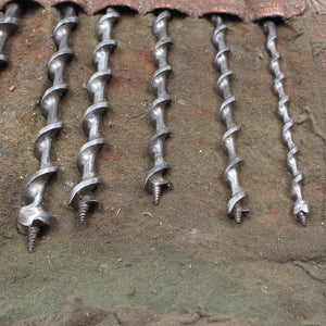 Old Ridgway Twist Auger Drill Bits Set