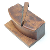 Unusual Wooden Compass Round Plane (Beech)