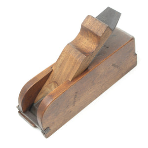 Old Wooden Bullnose Chamfer Plane (Beech)