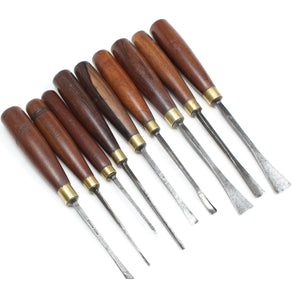 9x Old Herring Wood Carving Tools - ENGLAND, WALES, SCOTLAND ONLY
