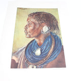 2x Old Joy Adamson Prints Of African Tribes People