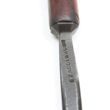 5x Old Wood-Carving Tools (Beech, Mahogany) - OldTools.co.uk