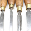 4x Old John Bull Woodturning Tools - UK ONLY