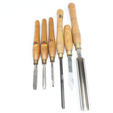 6x Old Woodturning Tools - UK ONLY