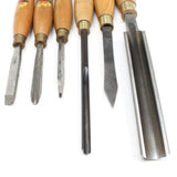 6x Old Woodturning Tools - UK ONLY