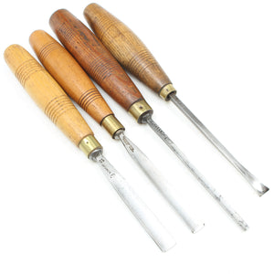 4x Woodcarving Tools (Beech)