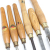 6x Old Woodturning Tools - UK ONLY