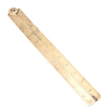 Old Smallwood Brass Rule - 24"