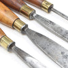 4x Addis Woodcarving Tools (Beech, Mahogany)