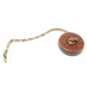 Chesterman Treble Leather Tape Measure - 33ft