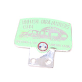 Vintage British Caravanners Club Car Badge