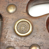 Old Goats Head and Disston Thumb Hole Hand Saws (Beech)